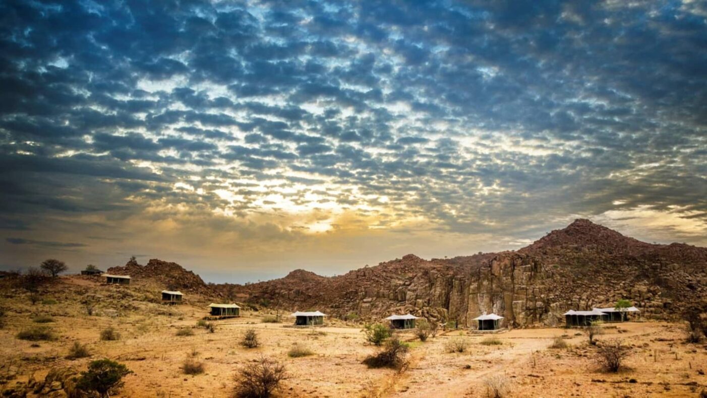 Ozondjou Trails Camp,Namibië,overzicht