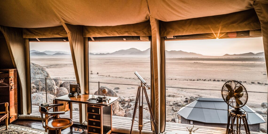 Zannier Hotel Sonop,Namibië,uitzicht vanuit tent