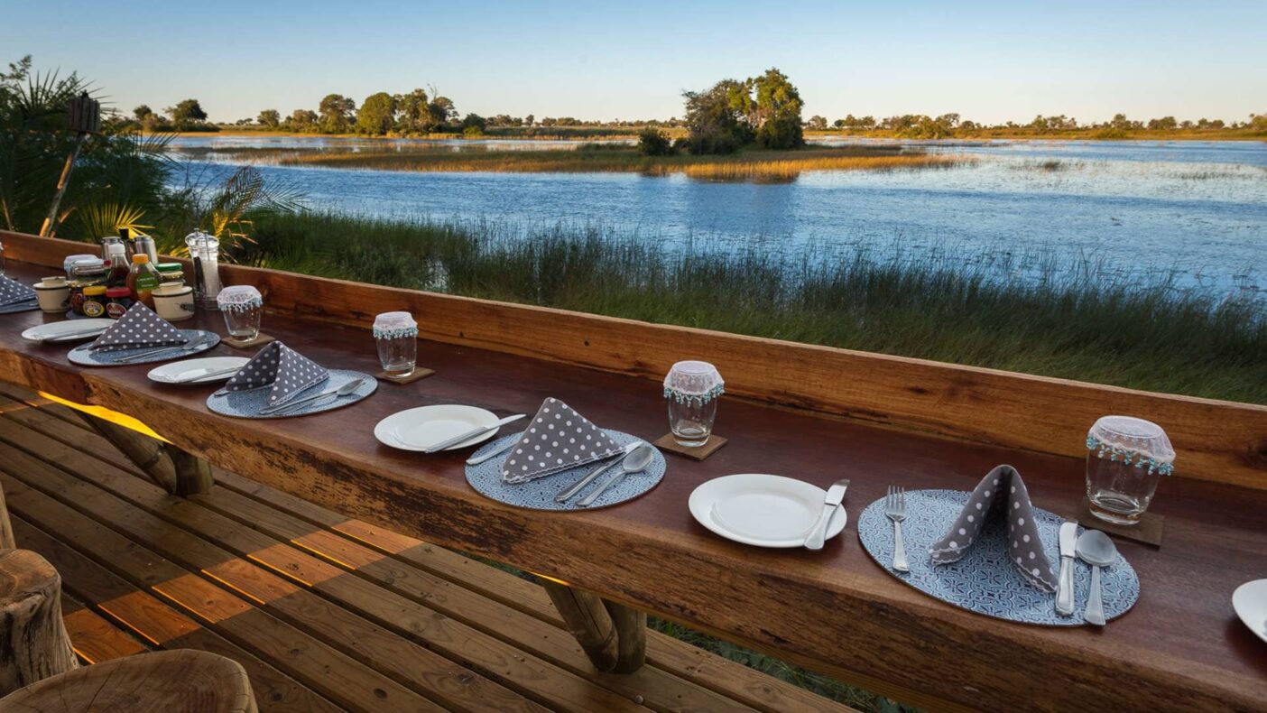 Pelo Camp, Okavango Delta,Botswana,uitzicht