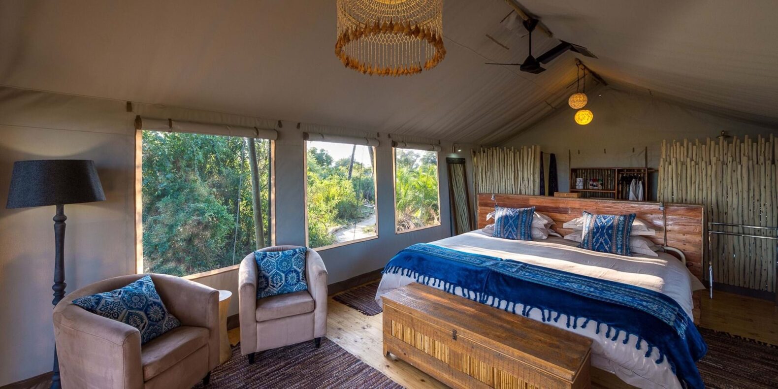 Pelo Camp, Okavango Delta,Botswana,tent