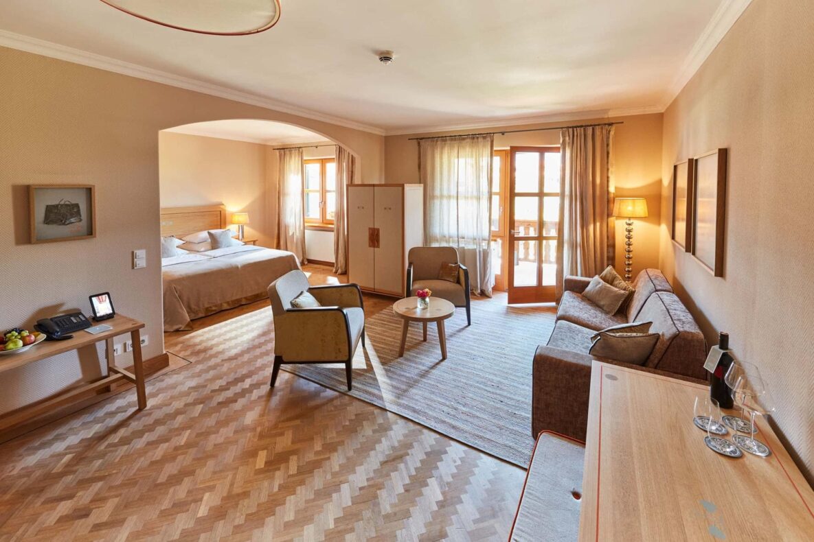 Bachmair Weissach Spa & Resort, Duitsland, slaapkamer
