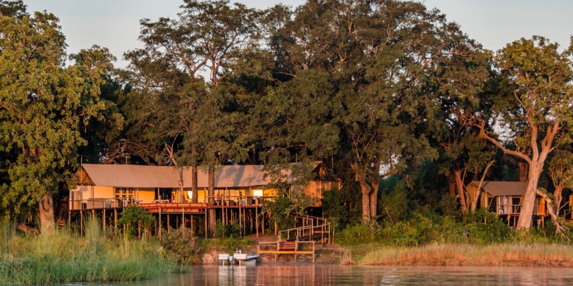 Kazile Island Lodge, Namibie