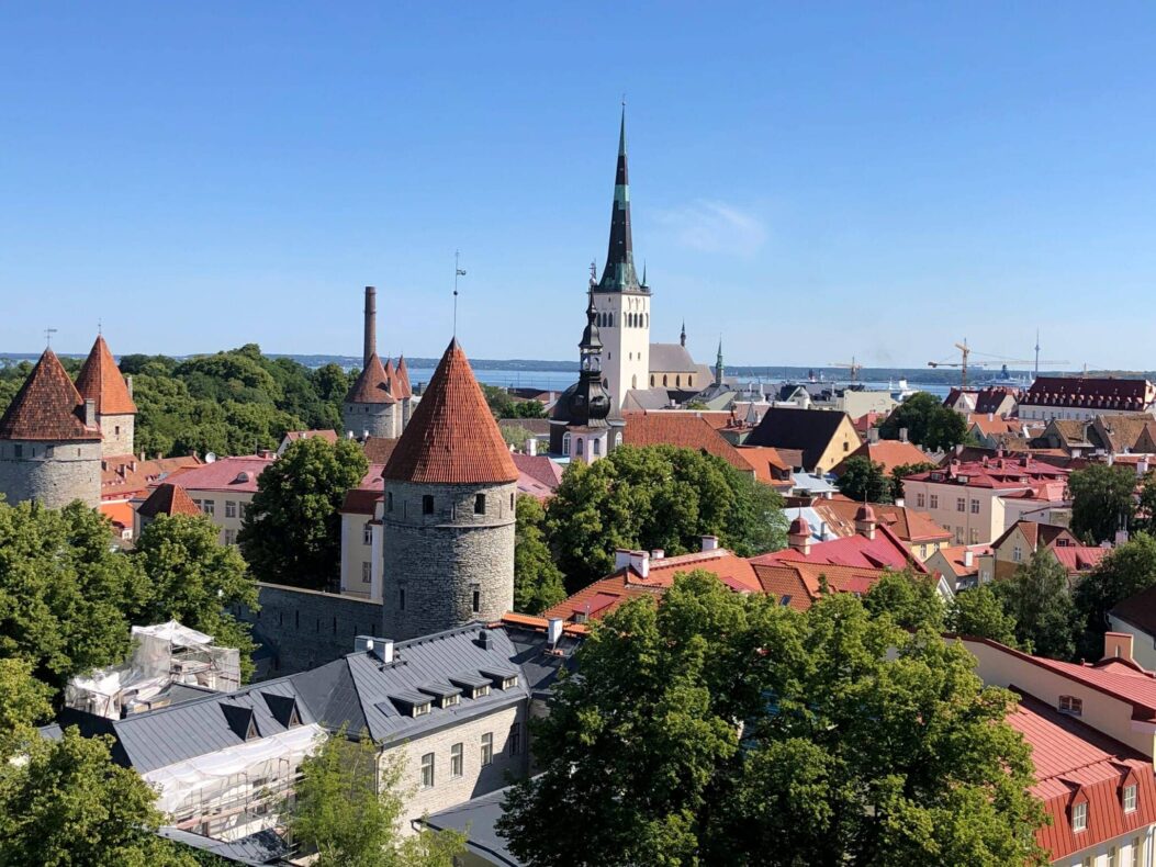Castles and Palaces,Baltic States,overview Tallinn