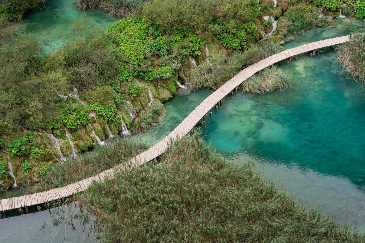 Plitvicemeren. Kroatië