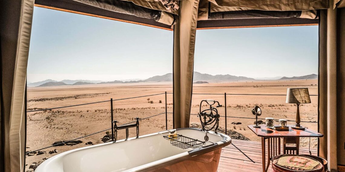 Zannier Hotels,Namibië,Sonop Lodge bad met uitzicht