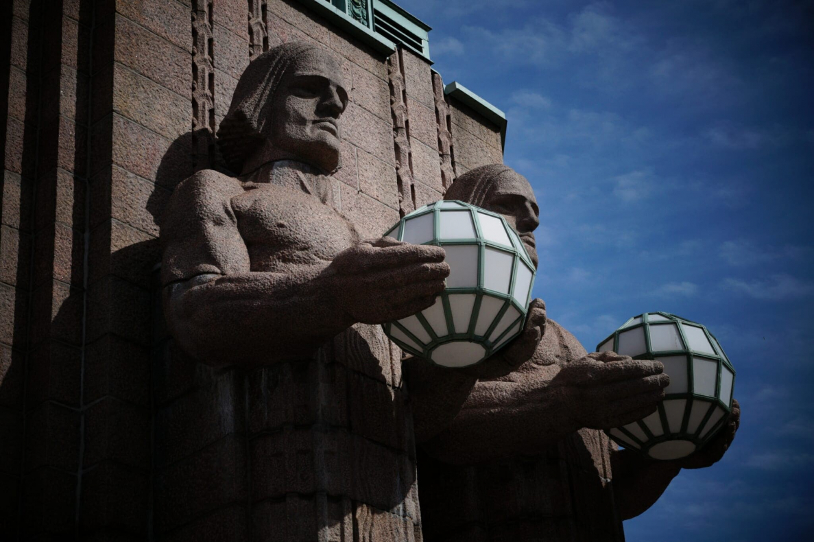 Helsinki, Finland, central station