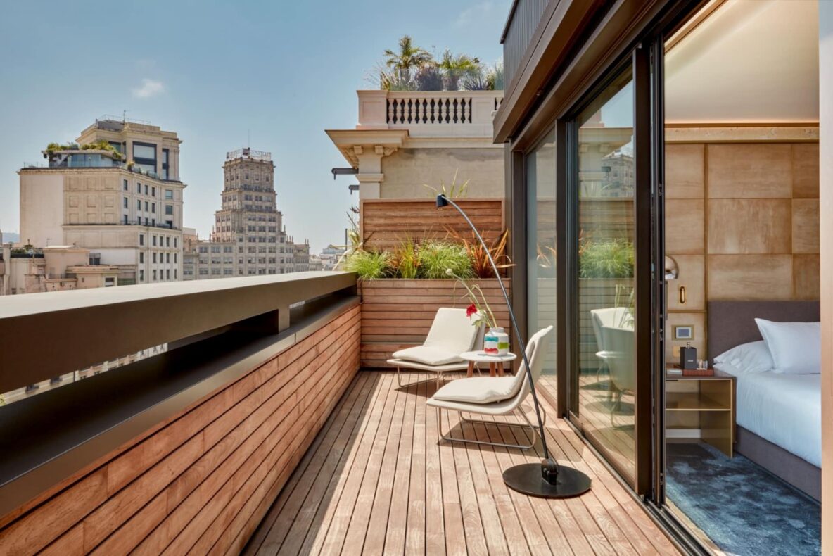 Almanac Barcelona,Spanje,dakterras