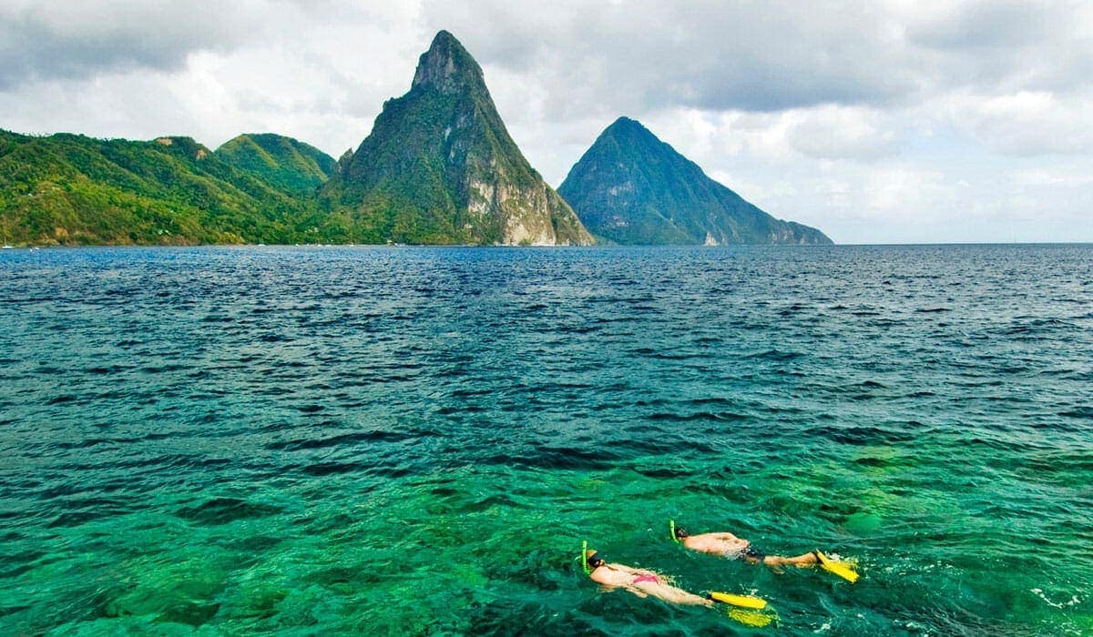 Pitons, St. Lucia, Caribbean