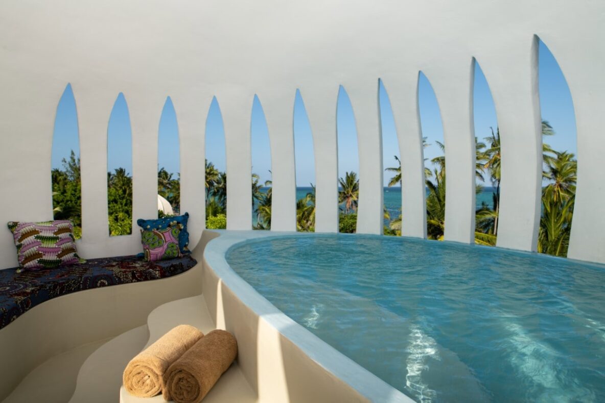 Xanadu Villas and Retreat, Tanzania,own plunge pool