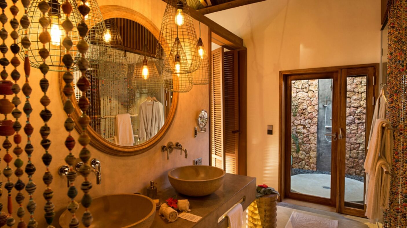 Zuri Zanzibar,Tanzania, bungalow badkamer