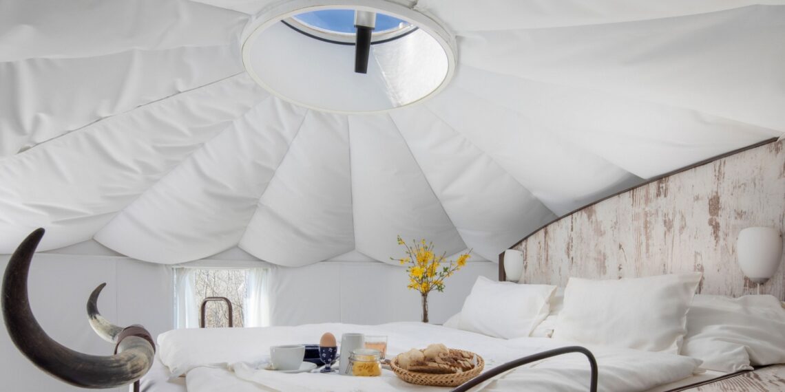 Homoki Lodge, Hongarije. Yurt