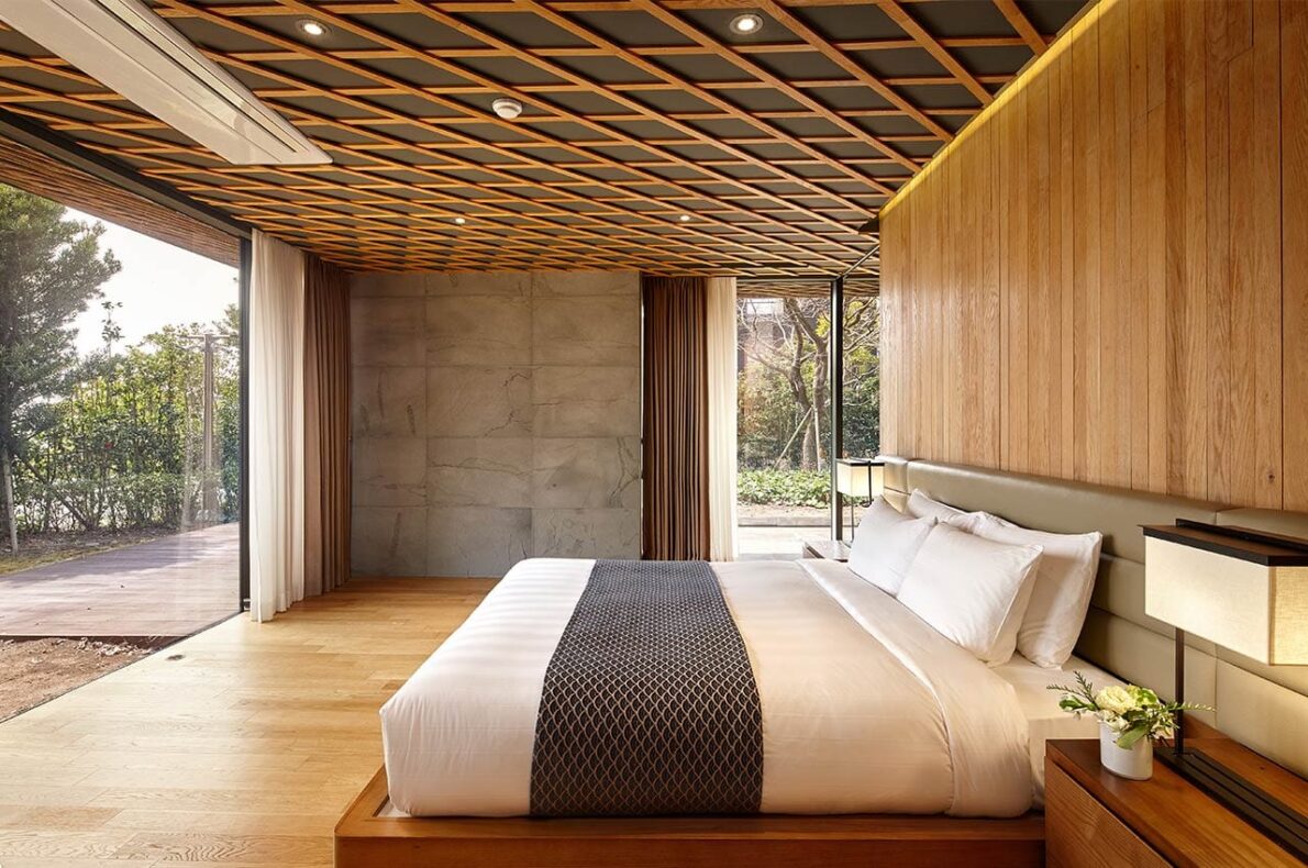 Jeju Artvillas, Kengo Kuma, type 63, Zuid-Korea