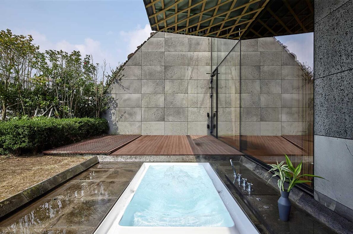 Jeju Artvillas, Kengo Kuma, Zuid-Korea