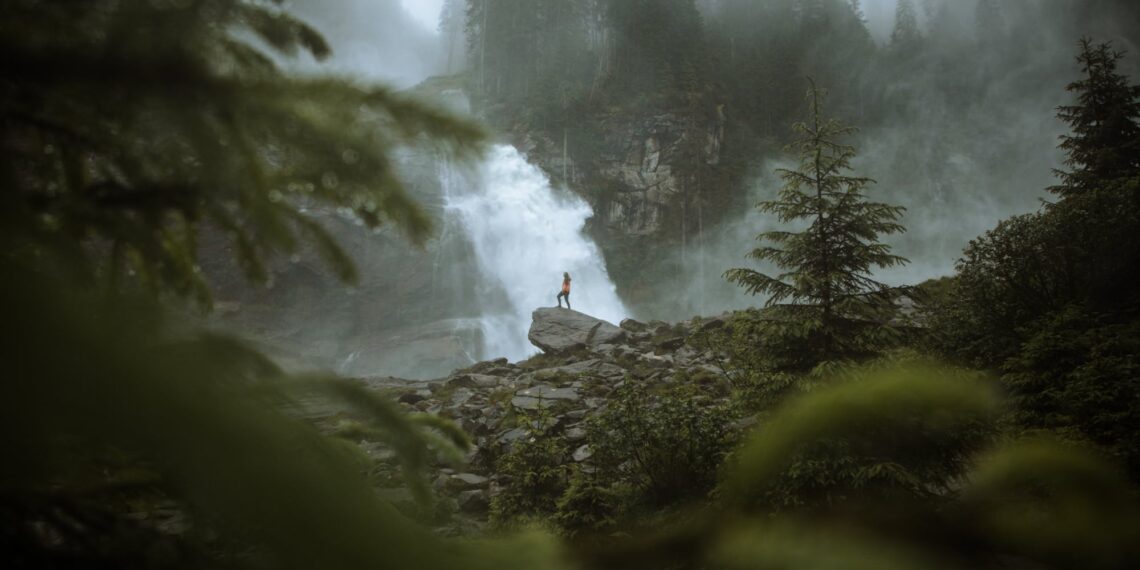 Rondreis Oostenrijk, Krimmler, waterval