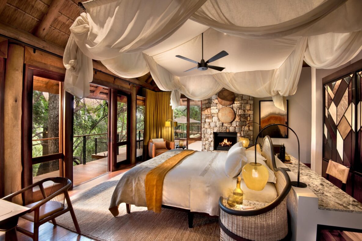 Morokuru Family,South Africa,Morokuru River House bedroom