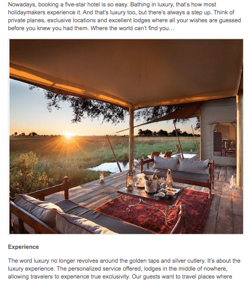 In de media - A luxury travel blog