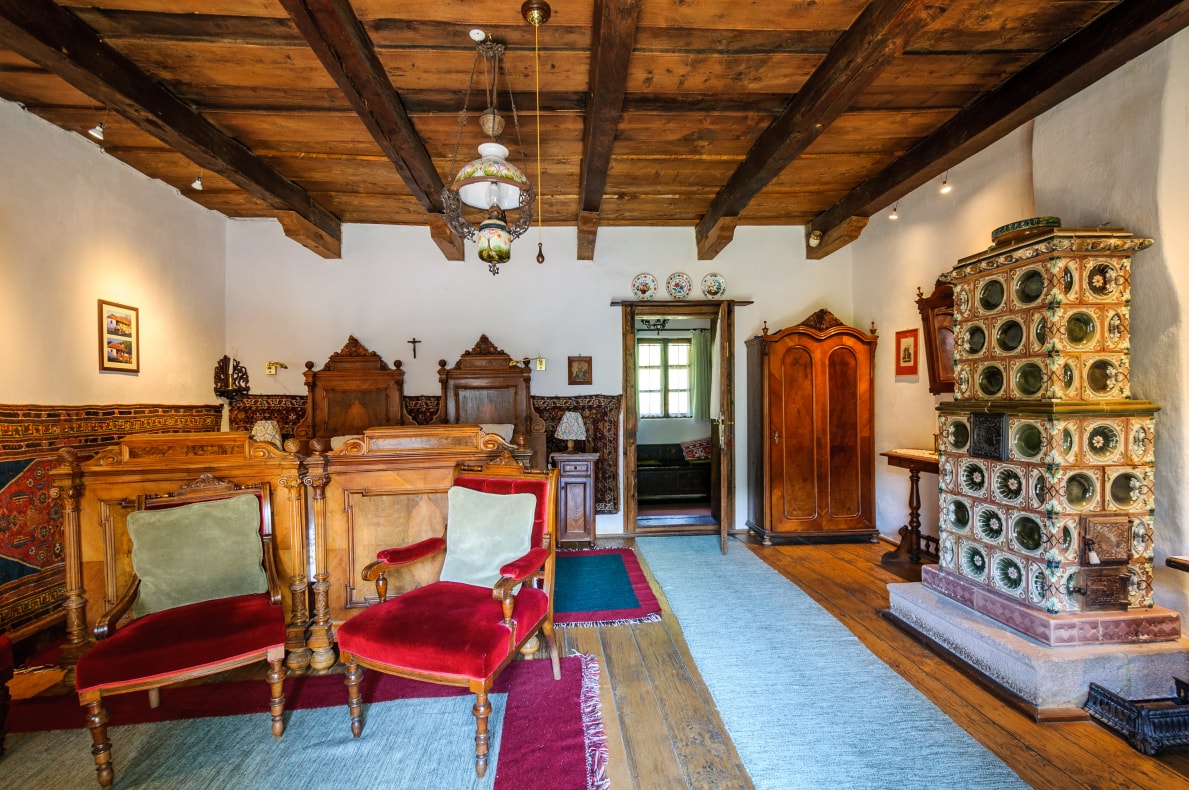 The Prince of Wales's Guesthouse, Zalanpatak courtyard, Romania, room