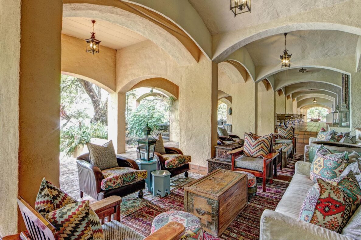 Chobe Game Lodge, Botswana, lounging