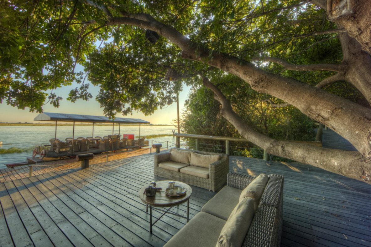 Chobe Game Lodge, Botswana, Jetty