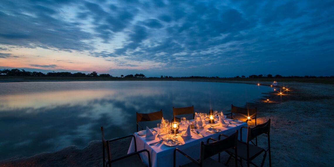 Footsteps Camp,Botswana,bushdinner