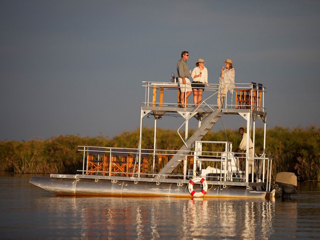 Mopiri Camp, Botswana, boat trip
