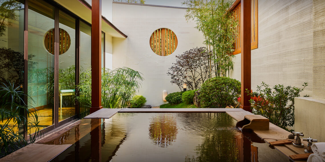 Villa 32, Taipei, Taiwan, garden, hotspring