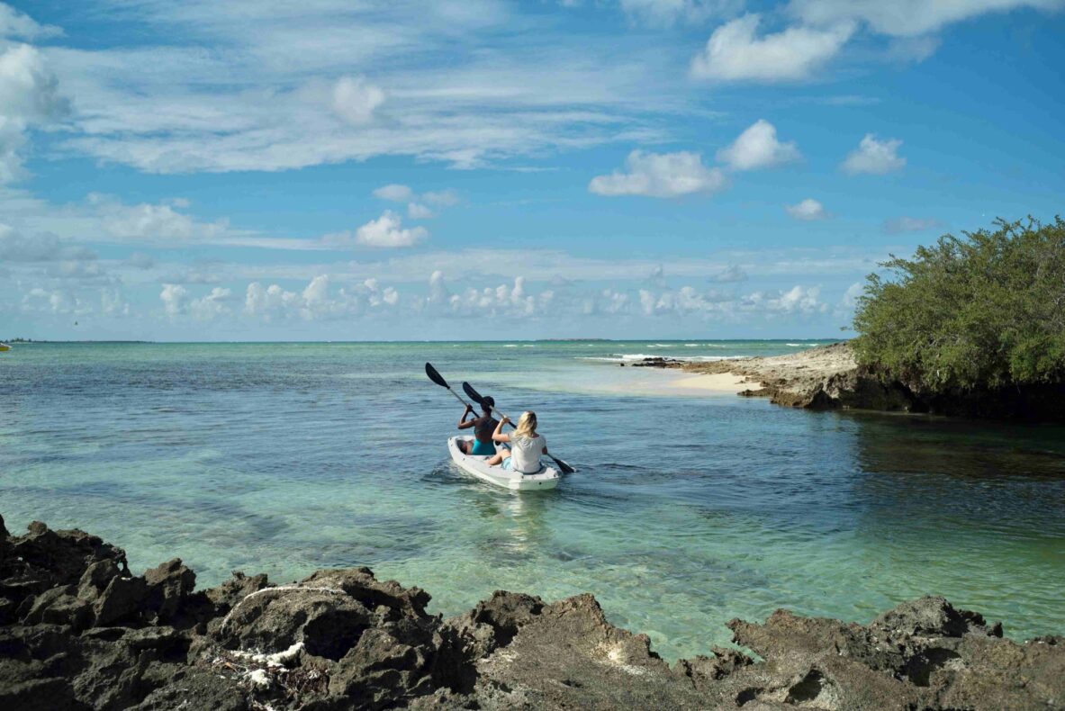 Coral Lodge,Mozambique,kajakken