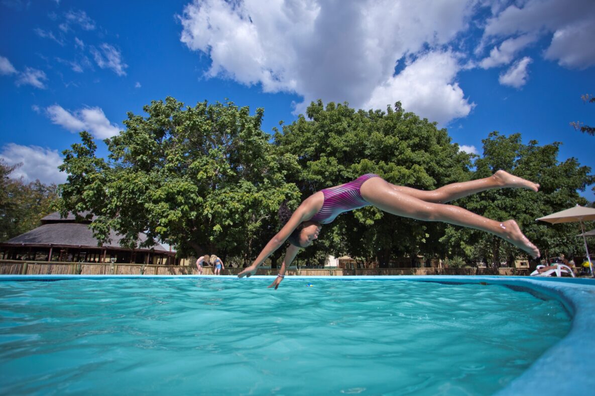 Gorongosa Lodge Safari, Mozambique, swimming pool