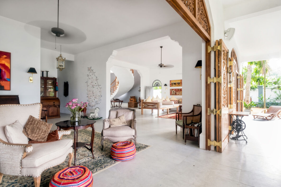 Meda Gedera, villa, Sri Lanka, living