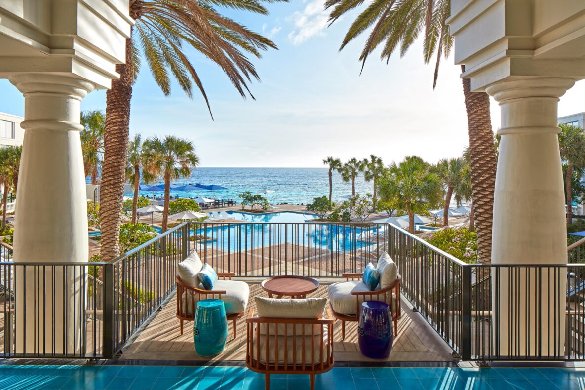 Curacao Marriot Beach Resort,Nederlandse Antillen,uitzicht vanuit kamer