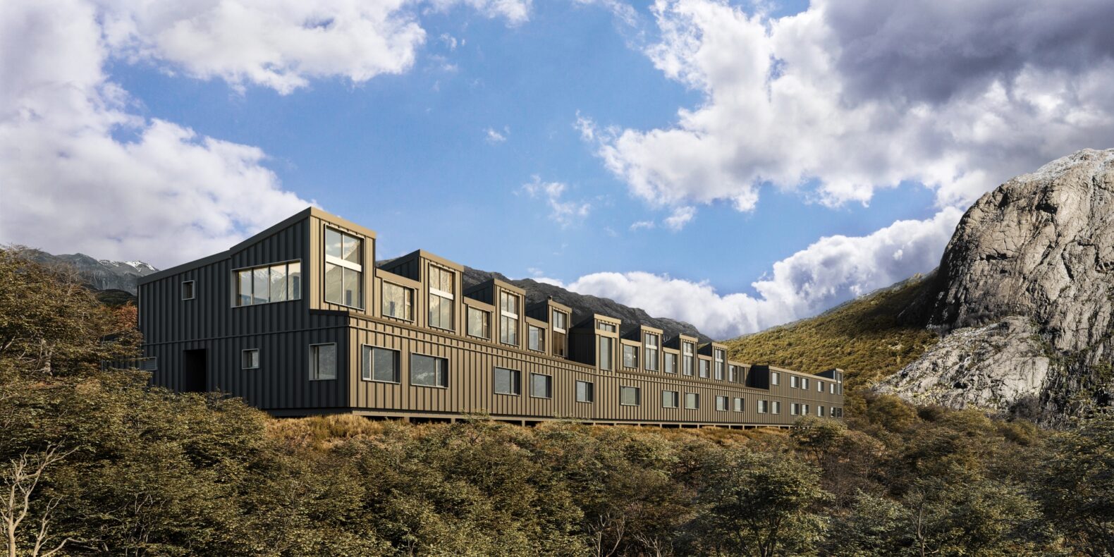 Explora El Chalten, Argentina, exterior closeup