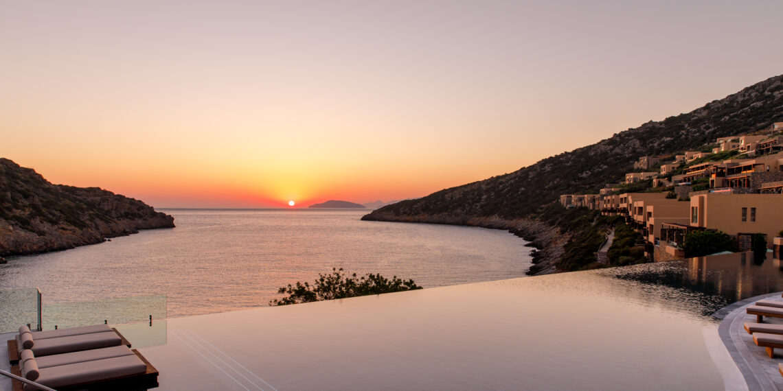 Daios Cove Luxury Resort & Villas, Kreta, Griekenland, view