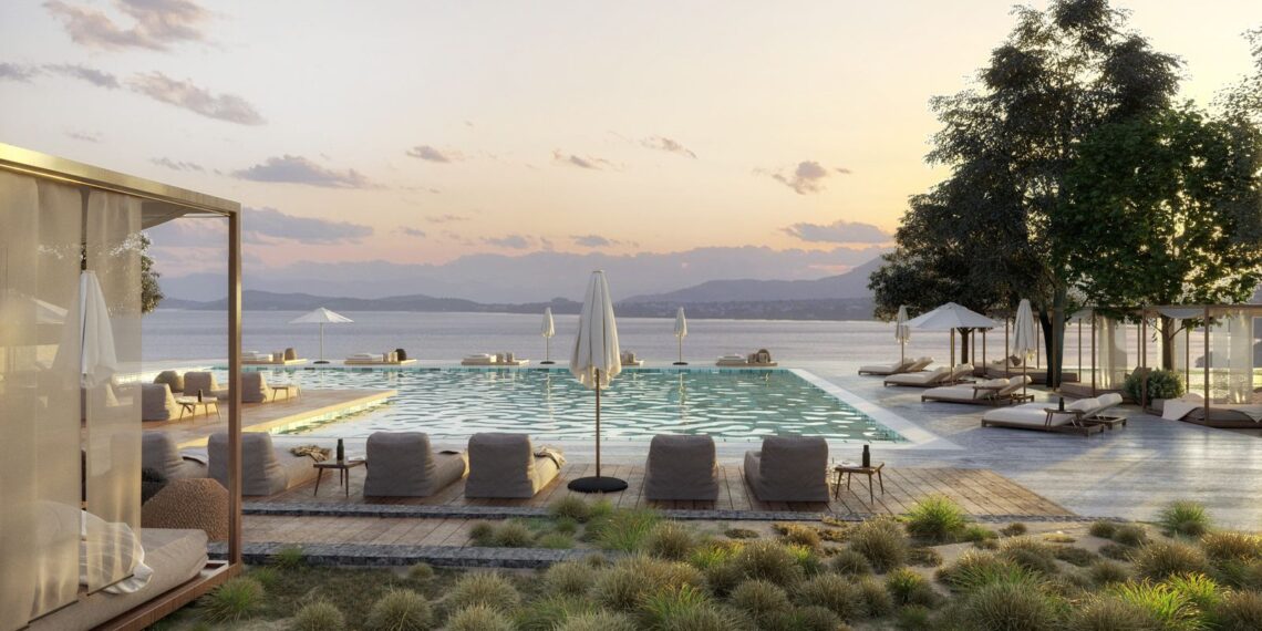 Domes of Corfu,Griekenland,hoofdzwembad