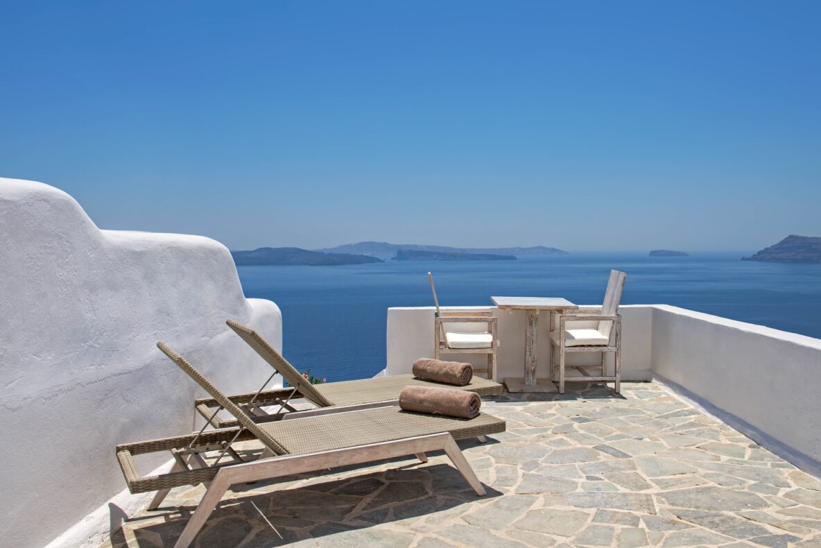 Hommage Villa Collection, Greece, Ivory Suite view