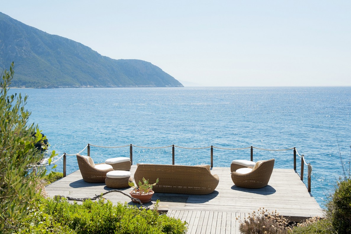 Marnei Mare, Greece, terrace