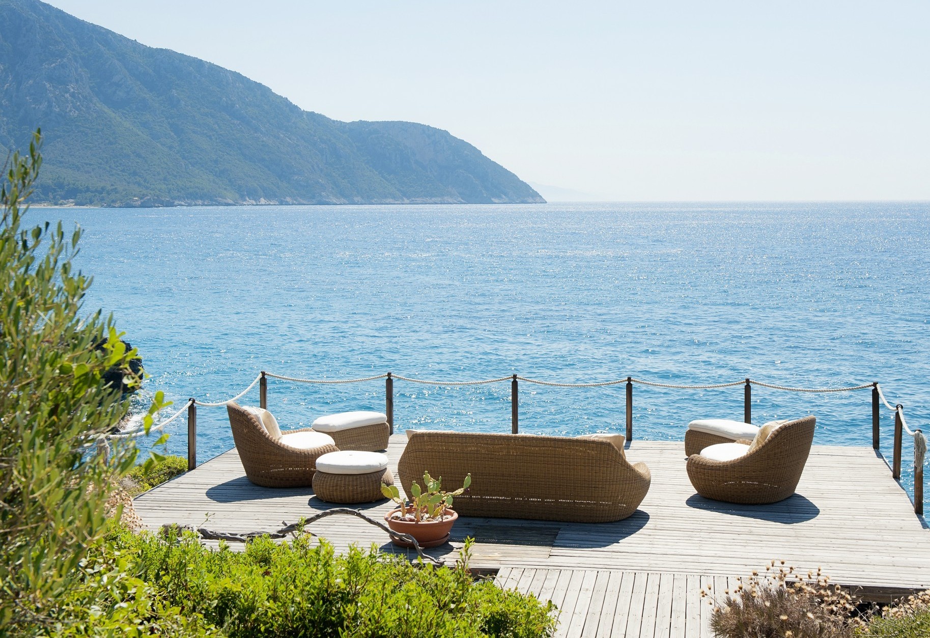 Marnei Mare, Greece, terrace