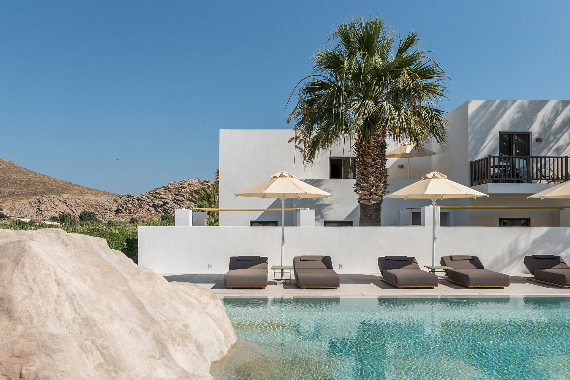 Parilio, Greece, swimming pool