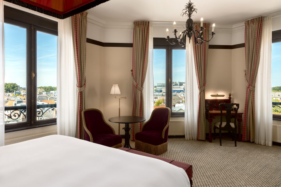 Hotel Des Indes,Nederland,kamer met uitzicht