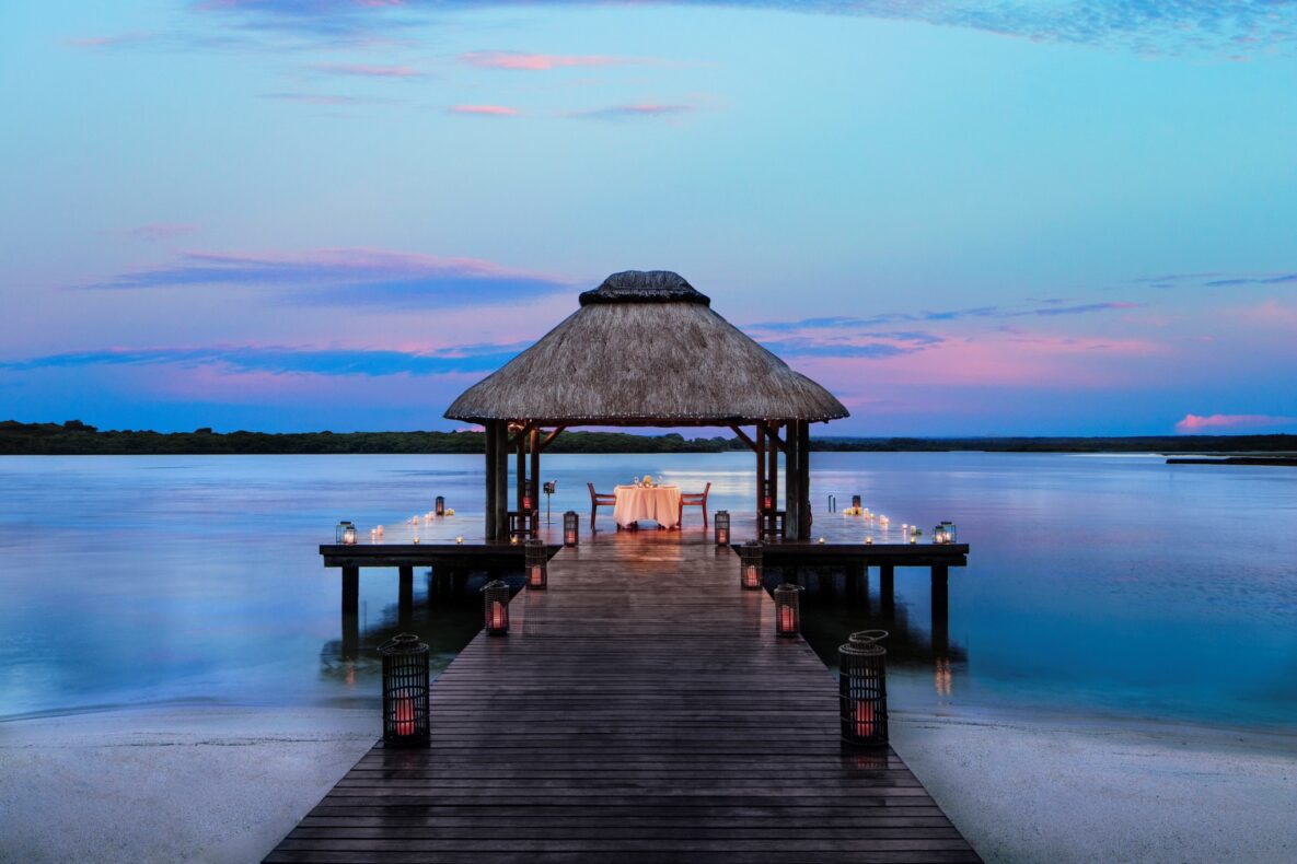 One and Only Le Saint Geran Resort Mauritius,Mauritius,private dinner cabana