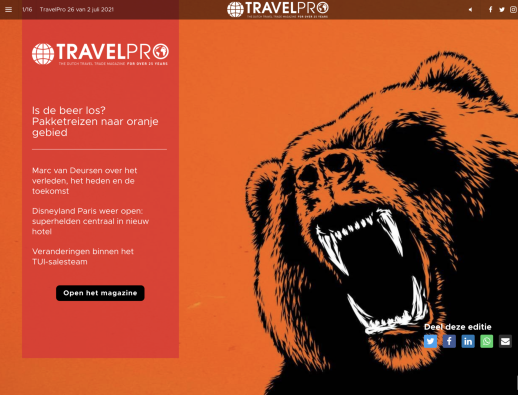 Cover TravelPro 26 - In de media