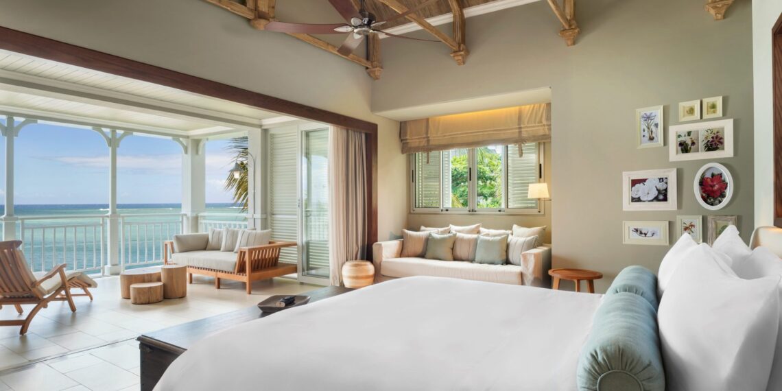 St. Regis Mauritius Resort,Mauritius,beachfront junior balcony suite
