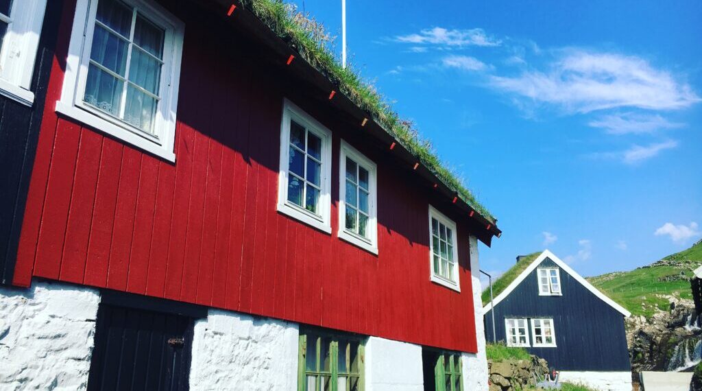 Faeroer Eilanden, Mykines, A Lonini Guesthouse