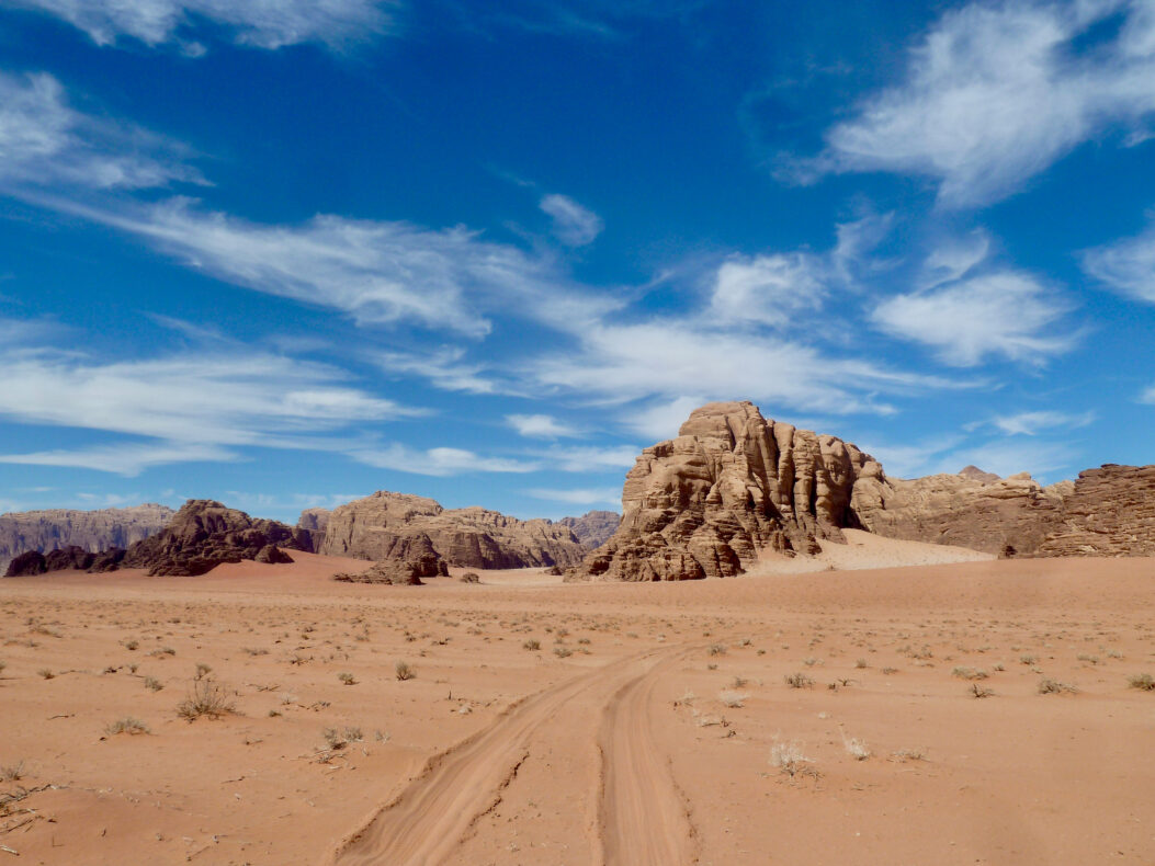 Jordanie - Wadi Rum landschap