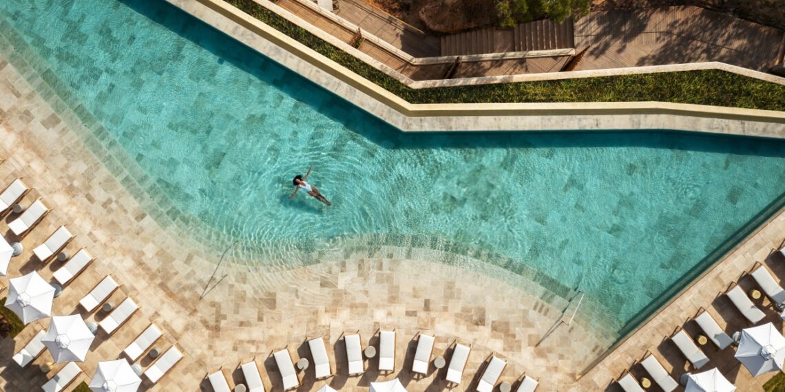 Spanje, Six Senses Ibiza, zwembad