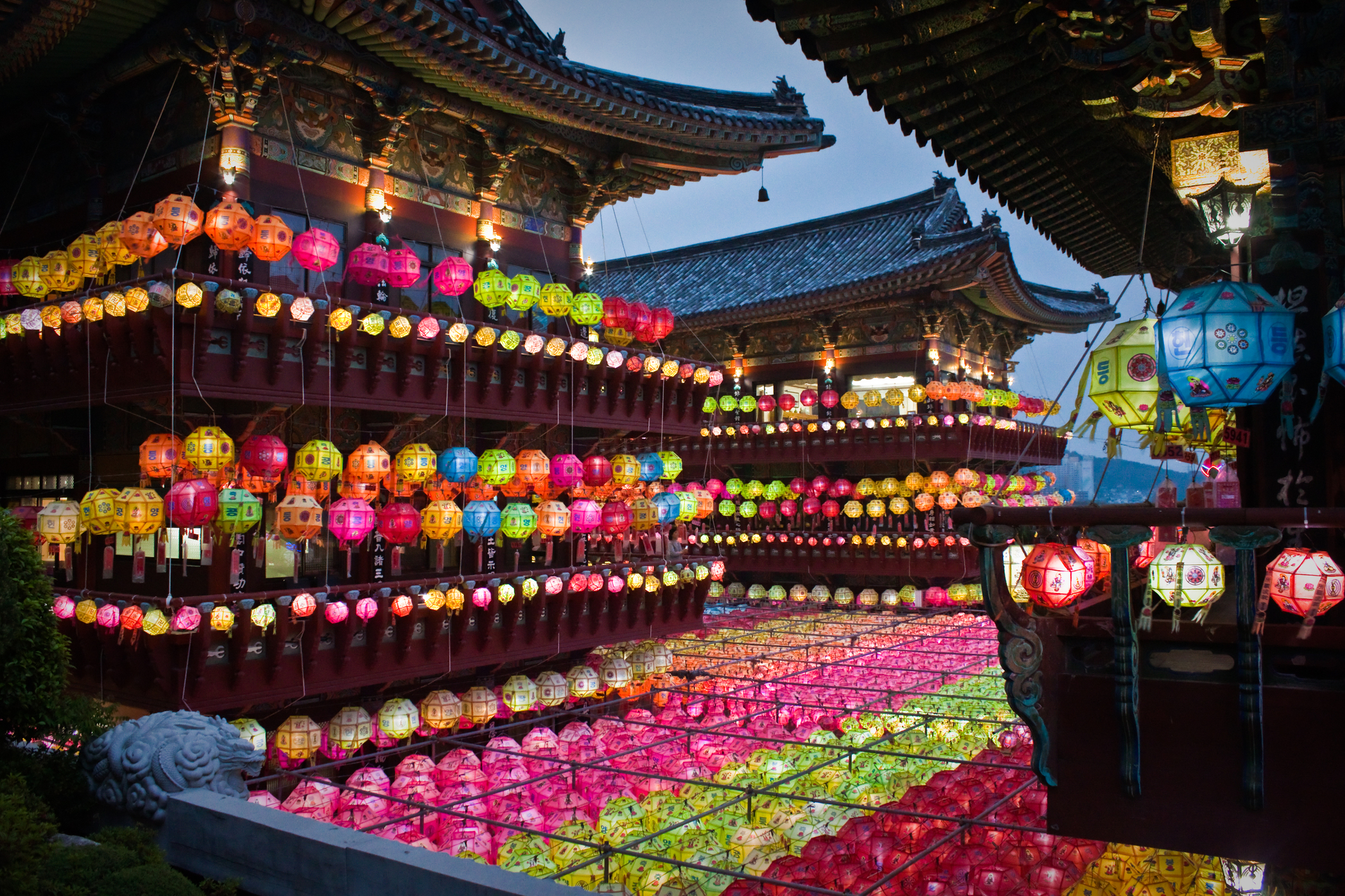 South Korea, Busan, Samgwangsa Temple