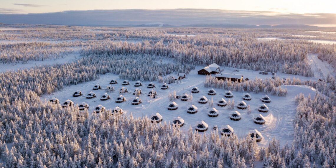 Finland, Northern Lights Village Levi