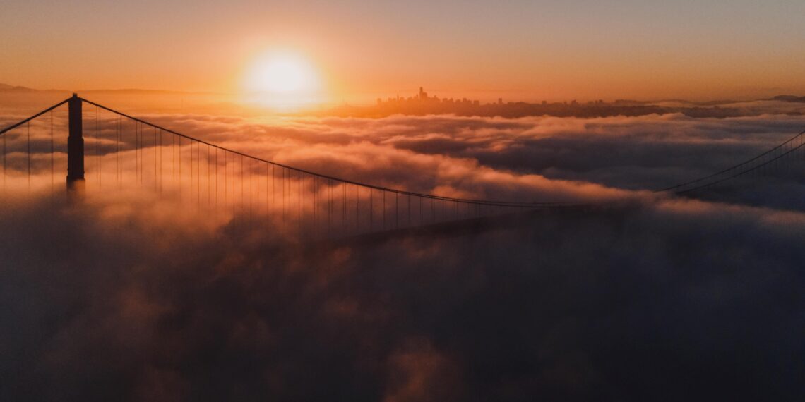 San Francisco,Las Vegas en Seattle, Verenigde Staten,Golden Gate Bridge San Francisco