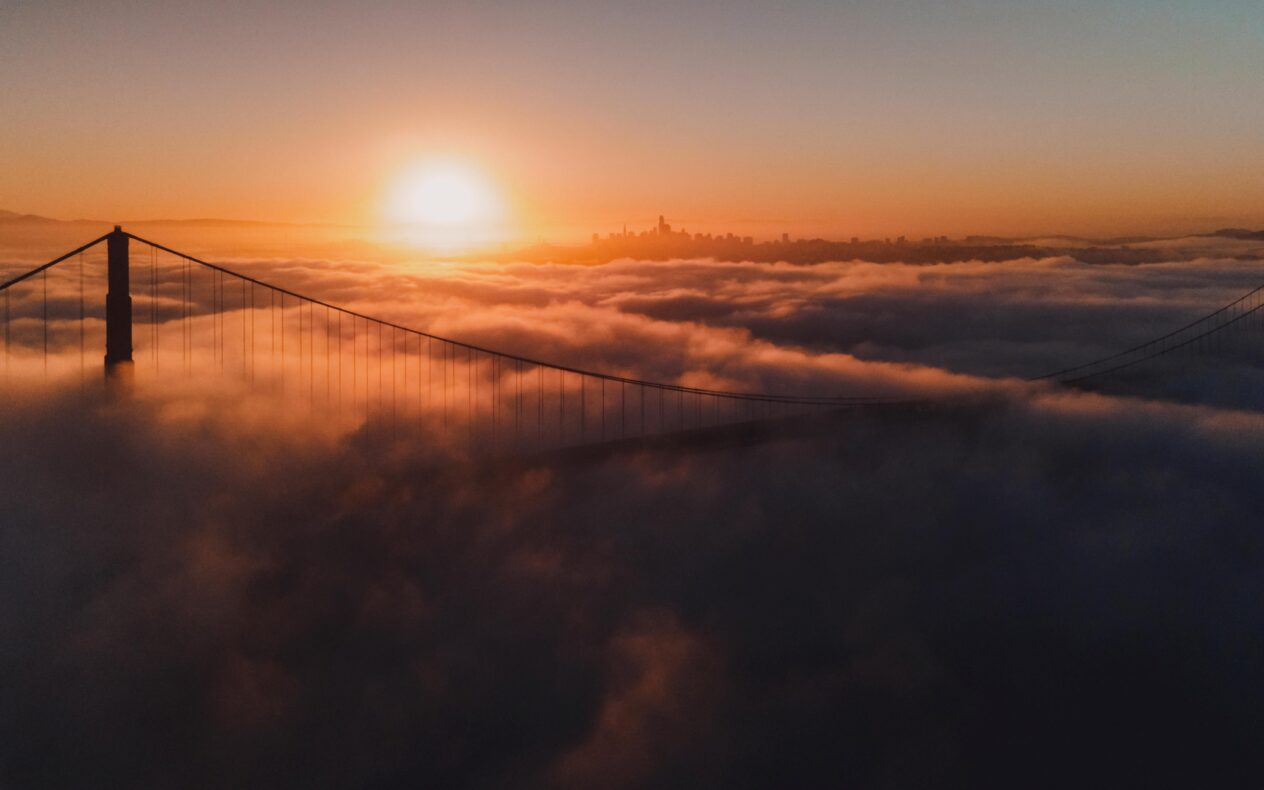 San Francisco,Las Vegas en Seattle, Verenigde Staten,Golden Gate Bridge San Francisco