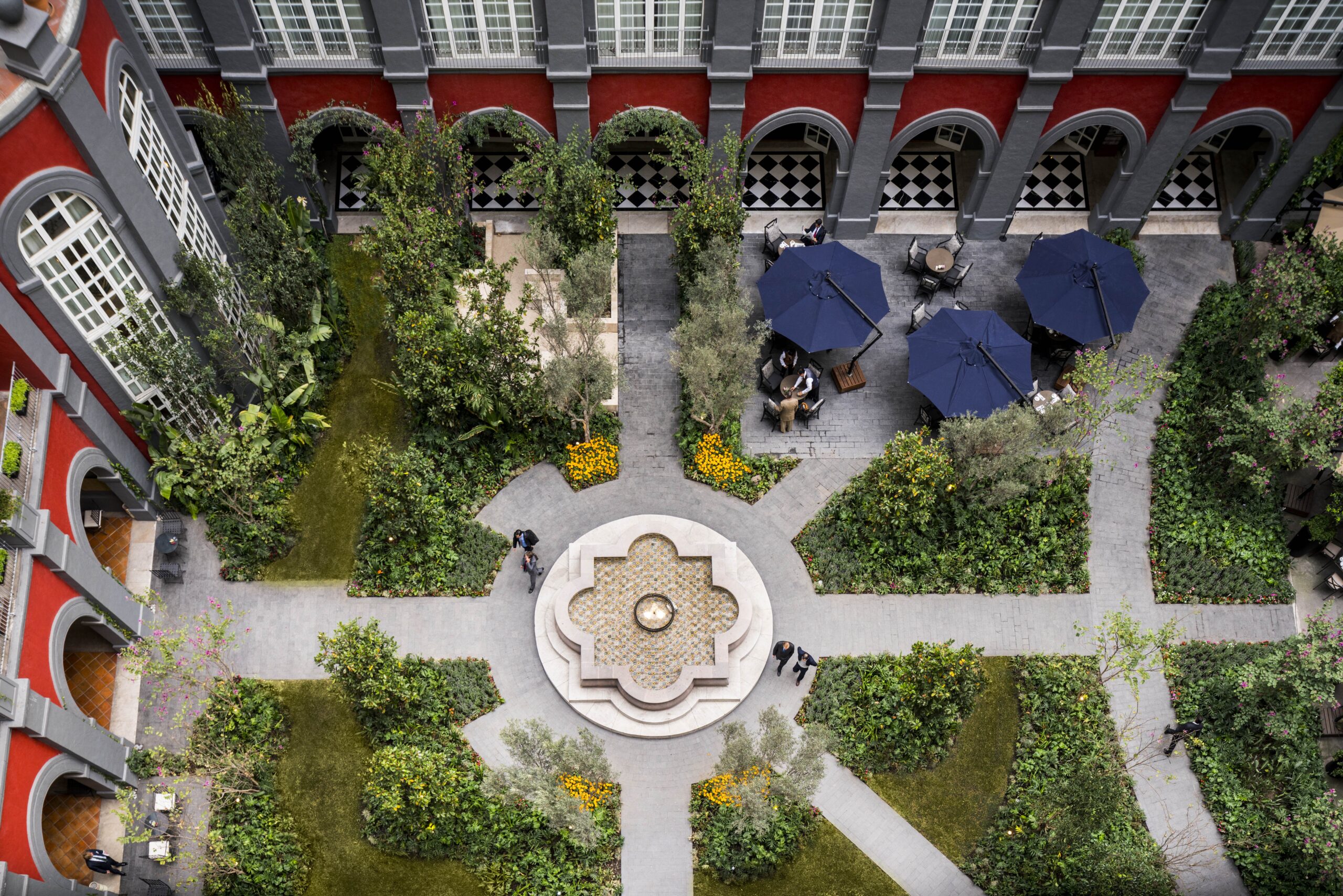 Four Seasons Mexico City,Mexico,courtyard