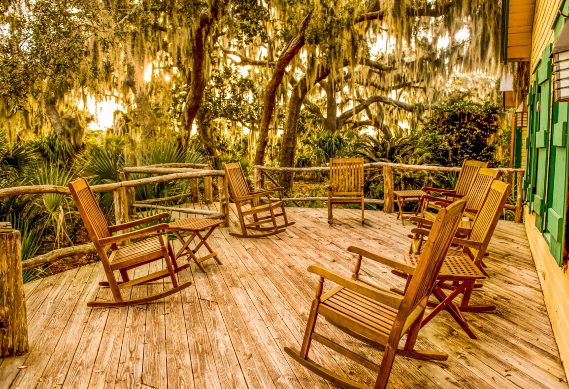 Little St Simons,United States,Hunting Lodge porch